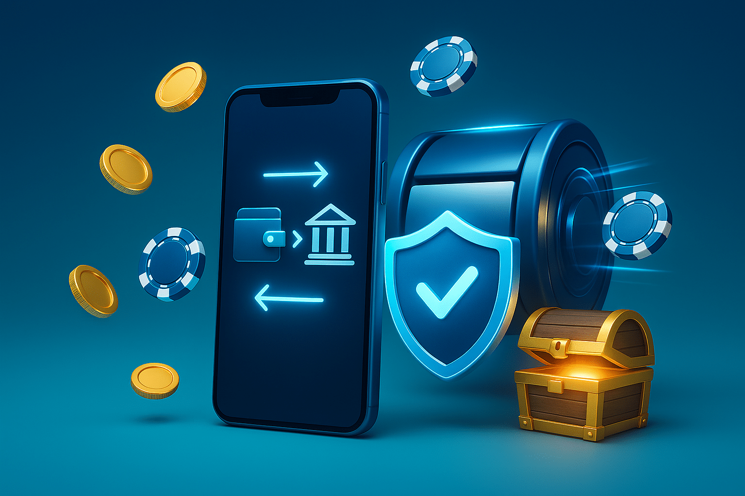 ภาพประกอบระบบฝากถอนออโต้ วอลเล็ท-ธนาคาร รวดเร็วปลอดภัย บน fun888 เว็บตรง สล็อต