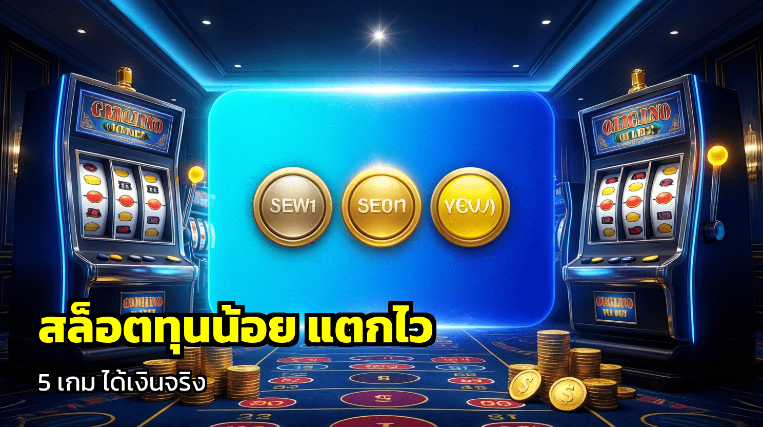 สล็อตทุนน้อย แตกไว